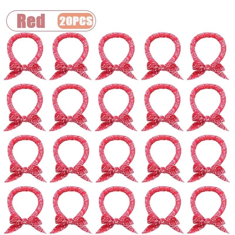 1-20PCS Summer Cooling Neck Scarf Instant Chill Breathable Ice Scarf Wraps for Camping Beach Travel Outdoor Activities