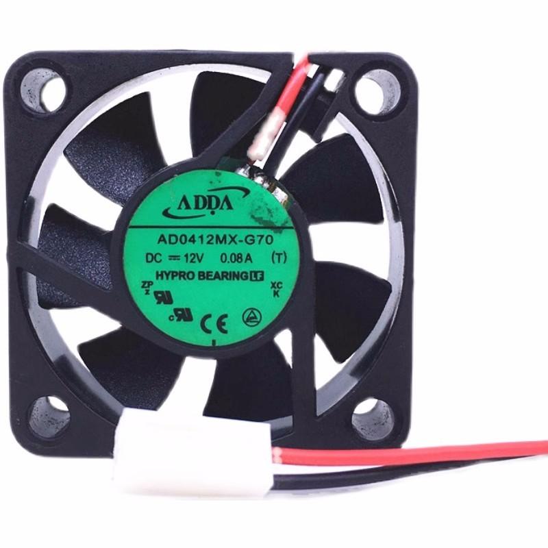 New CPU Fan for ADDA AD0412MX-G70 DC12V 0.08A Hydraulic Bearing Silent Cooling Fan 40*40*10MM