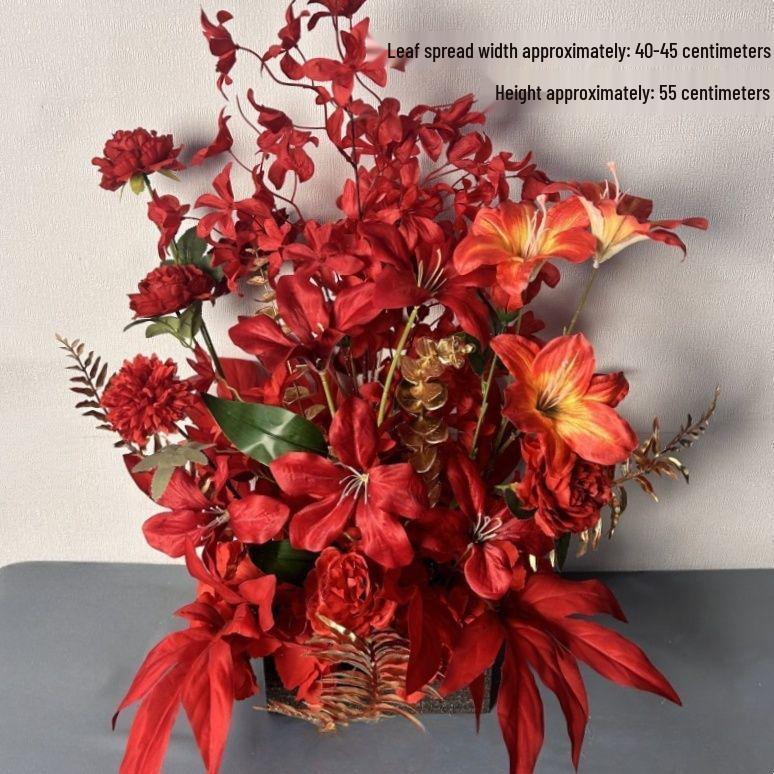 Silk Eucalyptus Wedding Table Runner: Floral Arrangement & Engagement Decor