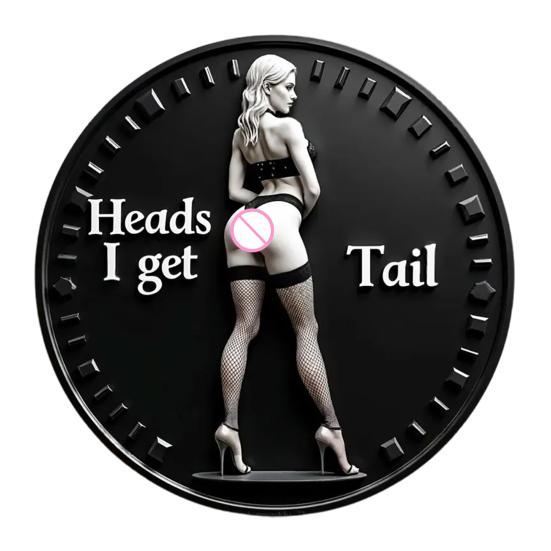 Machinist Women Coin Adult Challenge Coin Couple Intimacy Coin Collectible Sexy Lucky Token Prank Gift for Women Men Date Night