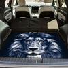 1Pcs Crystal Velvet 1Pc Lion Car Trunk Mat Anti Slip Cargo Liner Waterproof Storage Protector for SUV Sedan