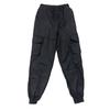 Men Cargo Pants Ankle-banded Loose Solid Color Multi Pockets Soft Breathable Drawstring Elastic Waist Casual Sport Men Sweatpants Long Trousers