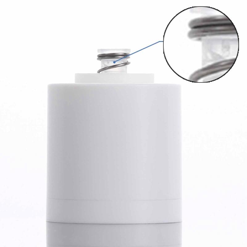 15/30/50ml Weiße Leere Vakuum Airless Plastik Lotion Creme Flaschen Behälter Reisegröße Creme Behälter Pumpe Parfümflasche