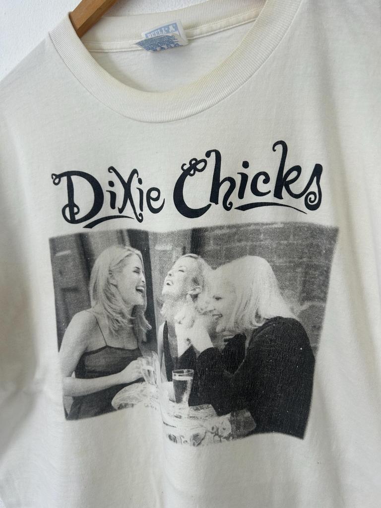 Band Members of Dixie Chicks Cotton Short Sleeve Unisex Full Sizes Shirt TP1192