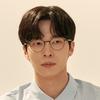 Alloaiweeo [The Air_Flat] Al8305 0909M Ultra-Lightweight Semi-Over Panto Round Black Eyeglass Frames