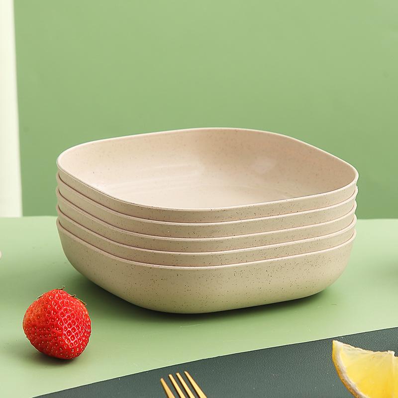 Japanese-Style Creative Plastic Bone Dish with Base