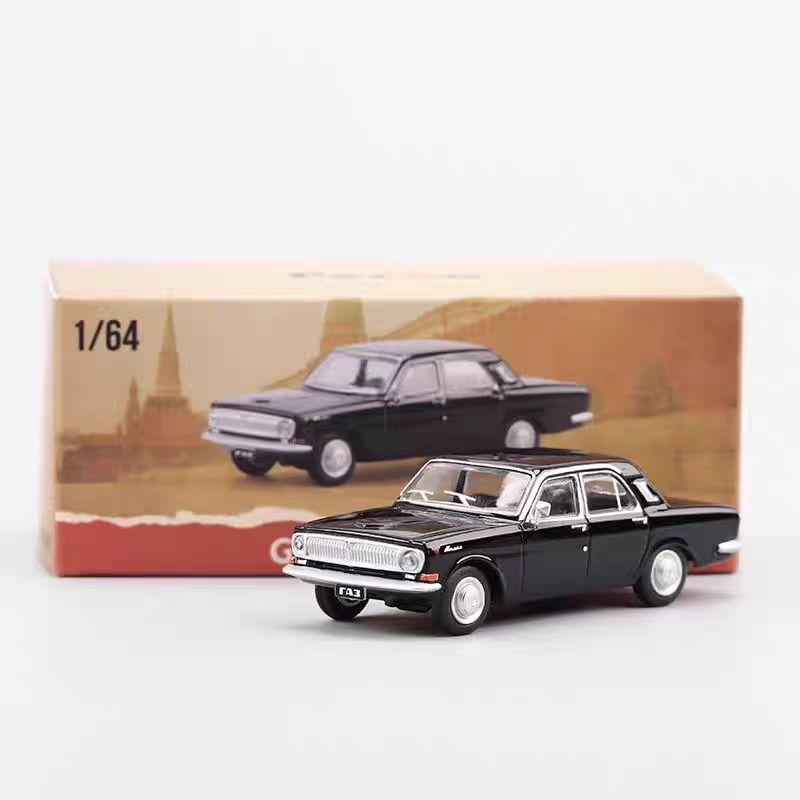 Perka 1:64 Gaz-24 Volga Die-Cast Model Car Collectible Toy Gift