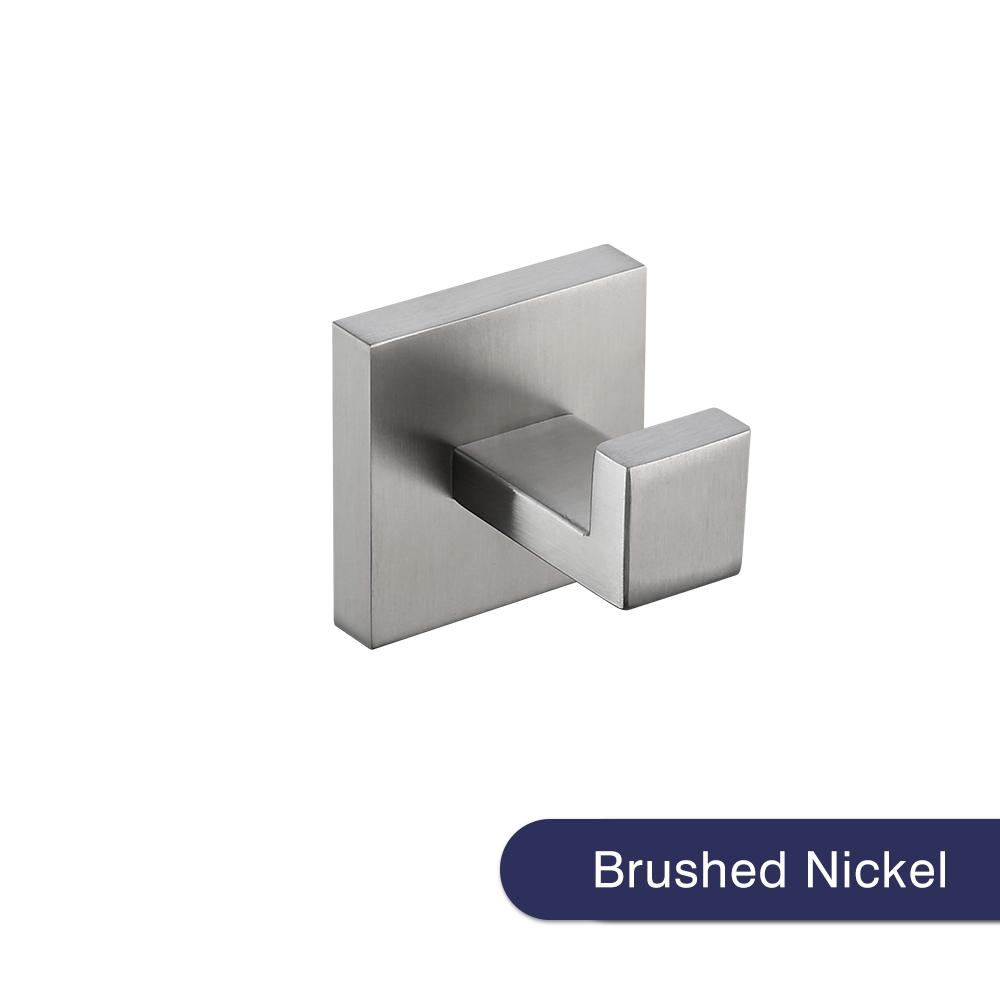 

Матовый настенный крючок для халата Nick для ванной комнаты из нержавеющей стали 304, нержавеющая вешалка SUS304 для кухонной фурнитуры, гардеробной