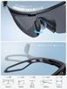 Lamicall Sports Sunglasses with Polarized Lenses for and TR90 UV400 TAC Polarized Lenses with Adjustable Nose Ergonomic High Polarization UV