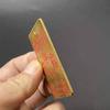 Brass Vermilion Coated Five Thunder Command Thunderbolt Token Double Dragon Hanging Taoist Supplies Pendant Decoration with Hang