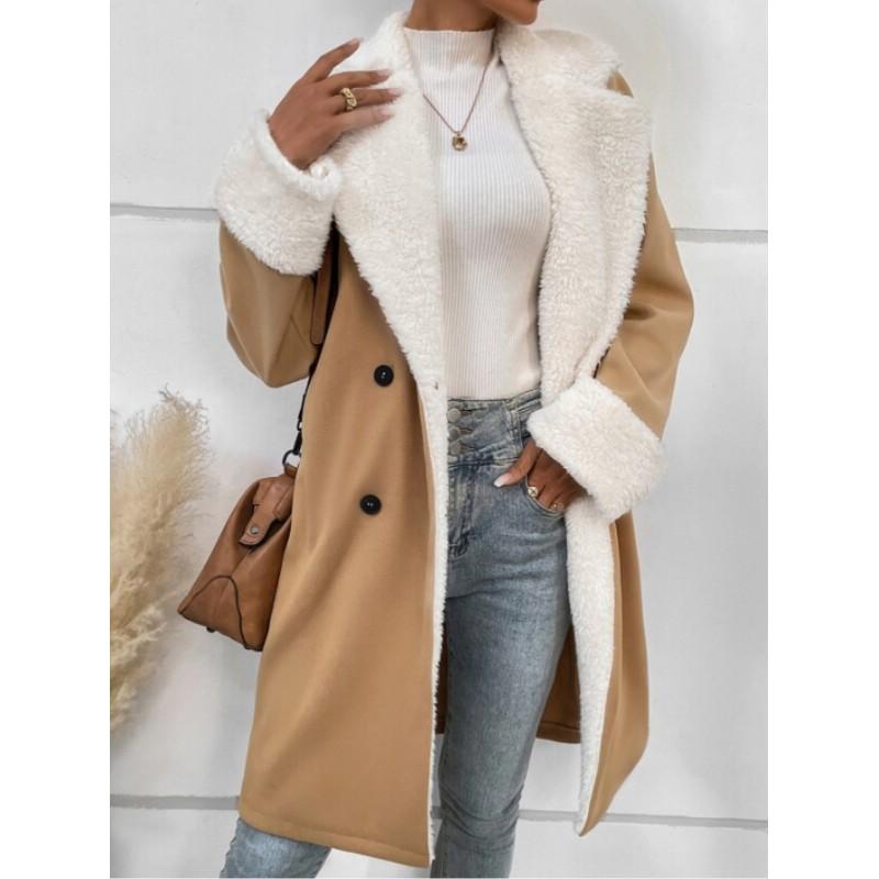 Women Winter Commuter Temperament Tweed Casual Jacket