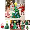 Delightful Diy 3d Cone Felt Christmas Tree Perfect For Kids Toddler Home Decor