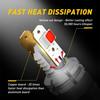 2X  3157 3156 Stop Brake Tail Light Bulb Super Red LED 48H For Ford EOA