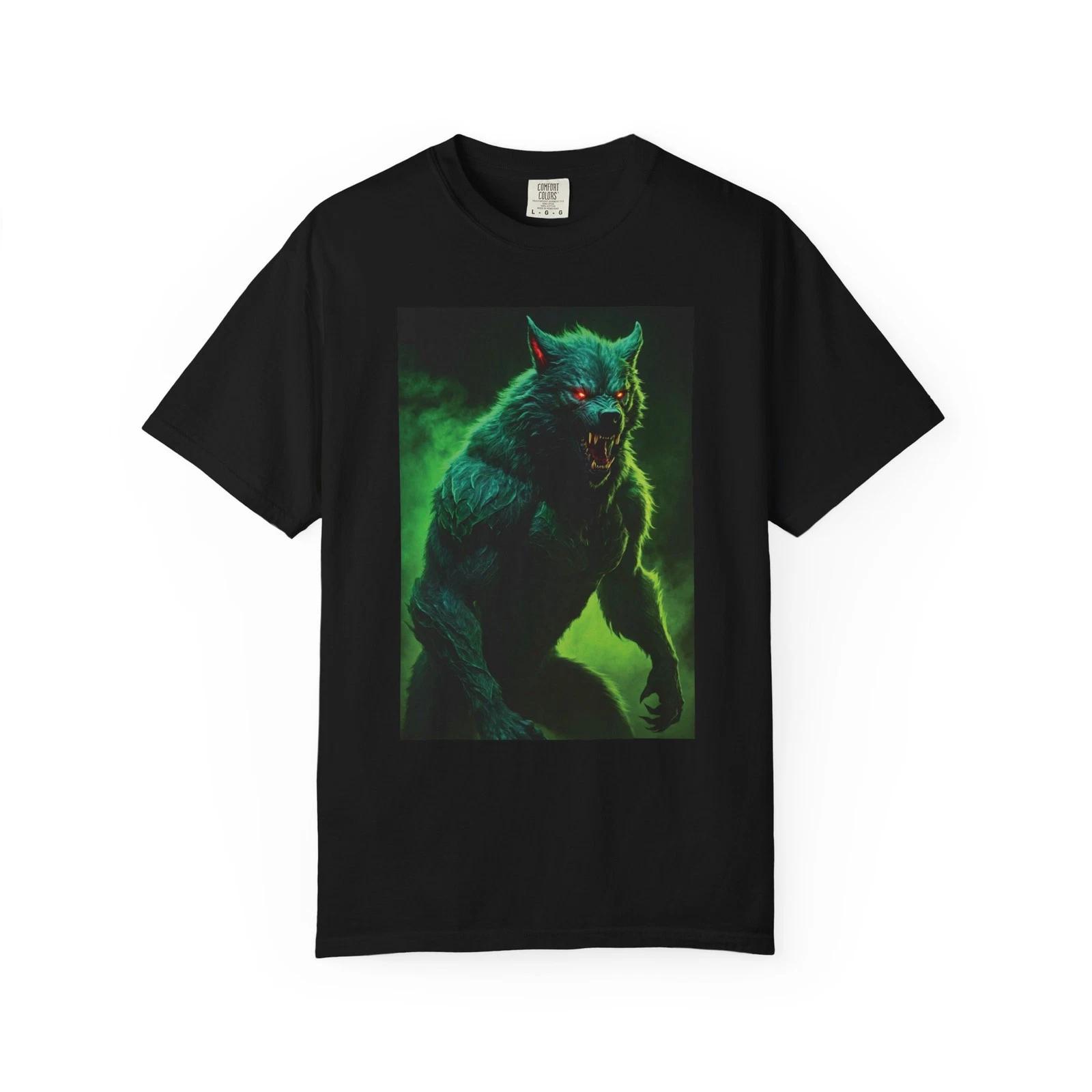 Menacing Werewolf Graphic Tee, Halloween Shirt, Unisex T-shirt S