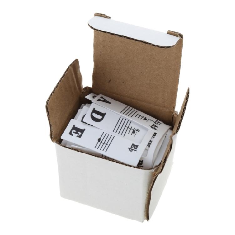 Наклейка на музыкальную клавиатуру Ноты для пианино Маркер нот Сменная накладка 1