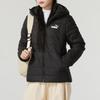 PUMA Solid Color Windproof Warm Hooded Jacket Padded Coat Women's Black