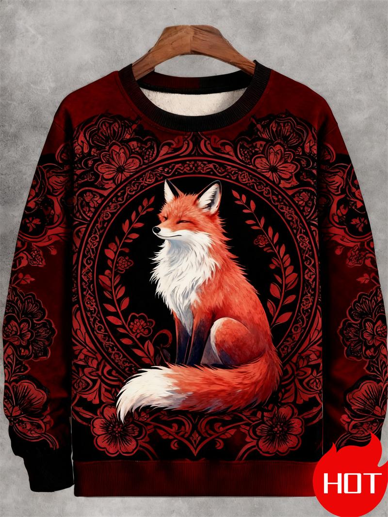 

Весна Осень Свитшот Пуловер Женский Повседневный Японское Искусство Животное 3D Принт Круглый Вырез Длинный Рукав Толстовки Унисекс Пуловеры 5XL