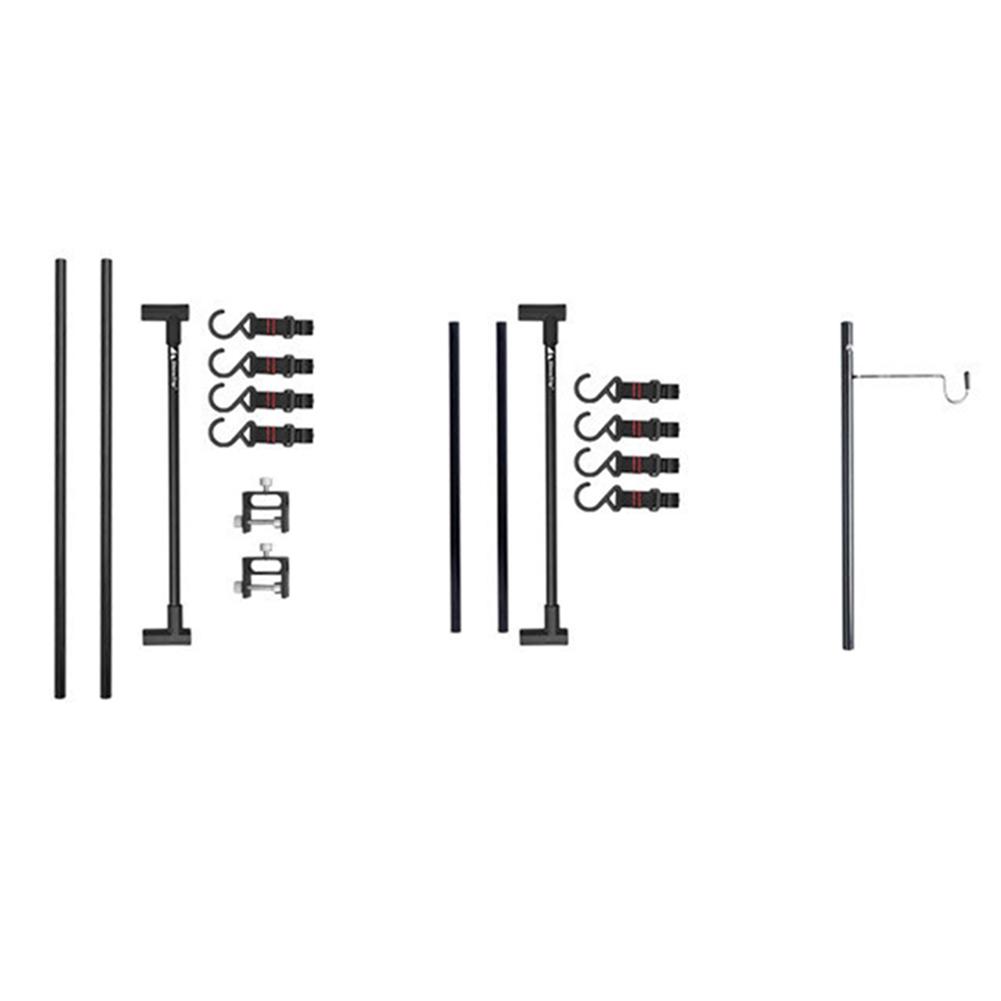 

Легкая подвесная полка для походной посуды ShineTrip, полка, вешалка для сковородок и кастрюль для барбекю *