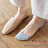 Women's Non-Slip Low-Cut High Heel Socks - Invisible, Cotton, Silicone Grip