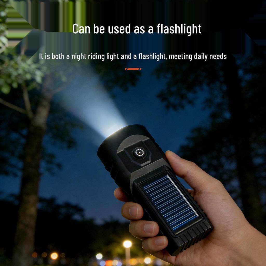 Cross-Border Multifunctional High-Brightness Flashlight & Power Bank for Portable Emergency Exploration