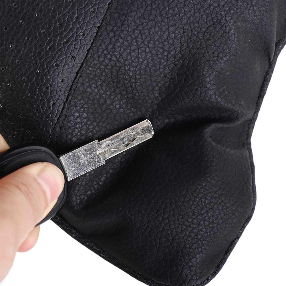 Comfortable Auto Seat Head Neck Rest Cushion PU Leather Headrest Pillow Pad  Car Decoration