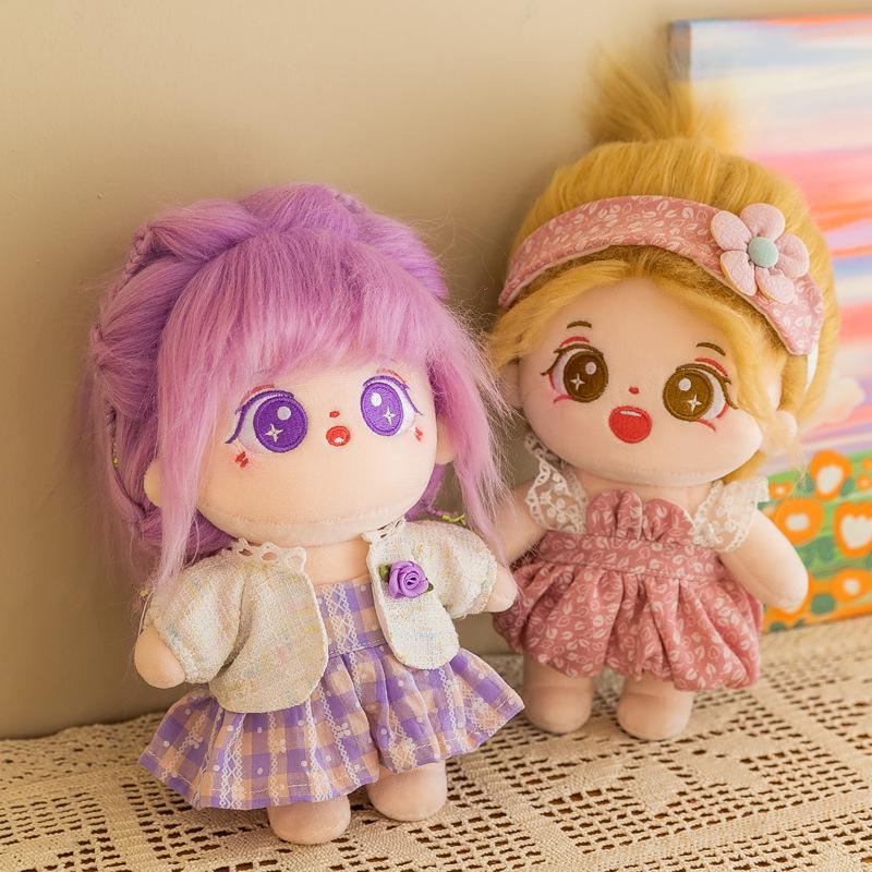 Creative Soothing Cloth Doll Gift Set for Girls - Simulation Doll Birthday Present