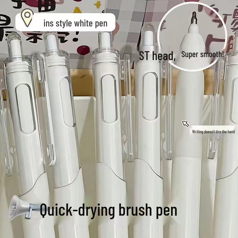 Xiaohongshu Stijl Crème Eclair Etui: Grote capaciteit, eenvoudig ontwerp voor studenten & make-up opbergen