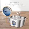 3.2L Swan Neck Stainless Steel Pet Drinking Fountain with Automatic Water Circulation & Filtration for Cats and Dogs