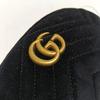 [Gebraucht] Marmont Gold Logo gesteppte Samt Brusttasche - Ausgezeichnet #1SOAGBP