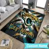 Custom NameJaguars Team Spirit Carpet, Indoor Rug, Chair Rug, Living Rooms, Doormat Made From Polyester Home Decor Birthday Christmas Gifts