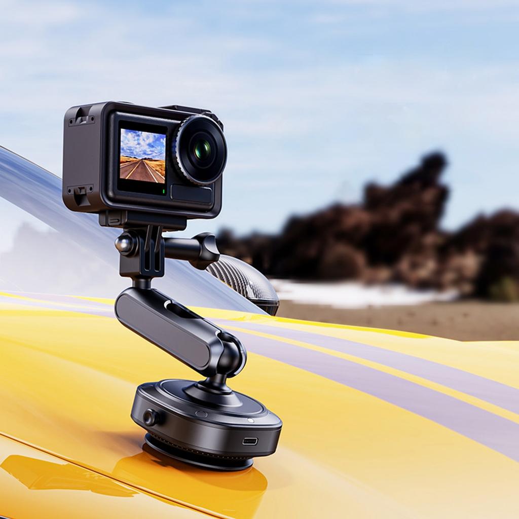 Auto-Saugnapfhalterung 360° verstellbar Auto Action-Kamera-Halterung für DJI/Insta360/GoPro Action-Kamera-Halterung