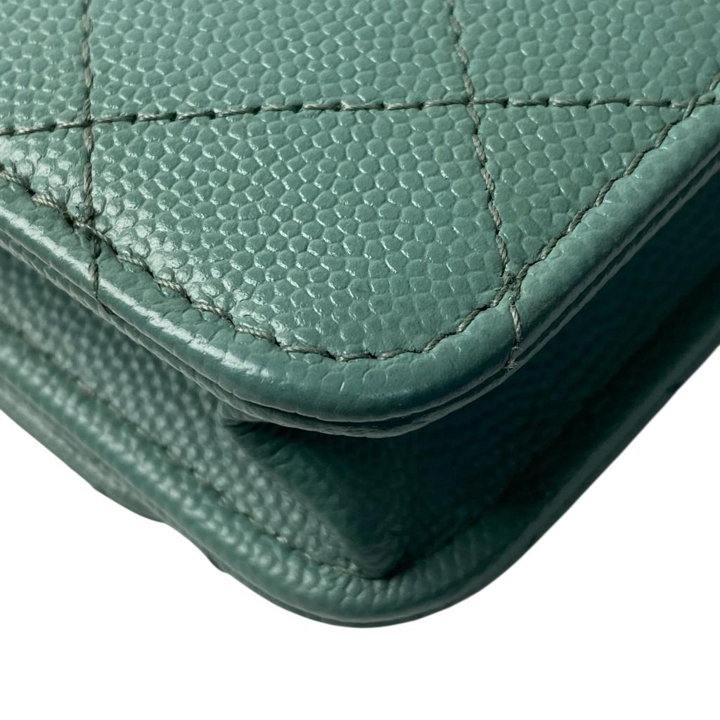 Used CHANELShoulder Bag Green system Women