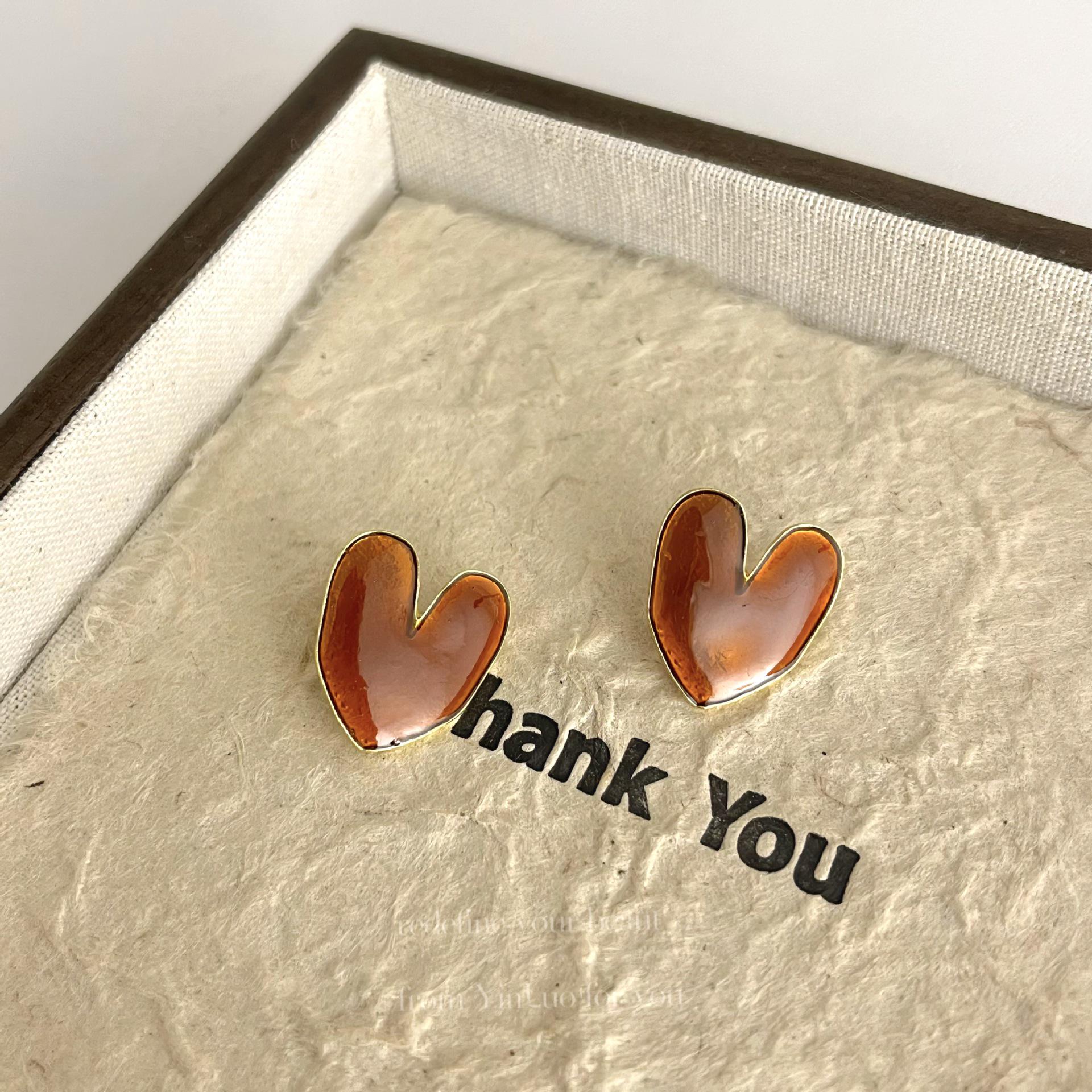 

«Серьги-иглы Майяра 925»: Янтарный жемчуг в стиле ретро для осени/зимы