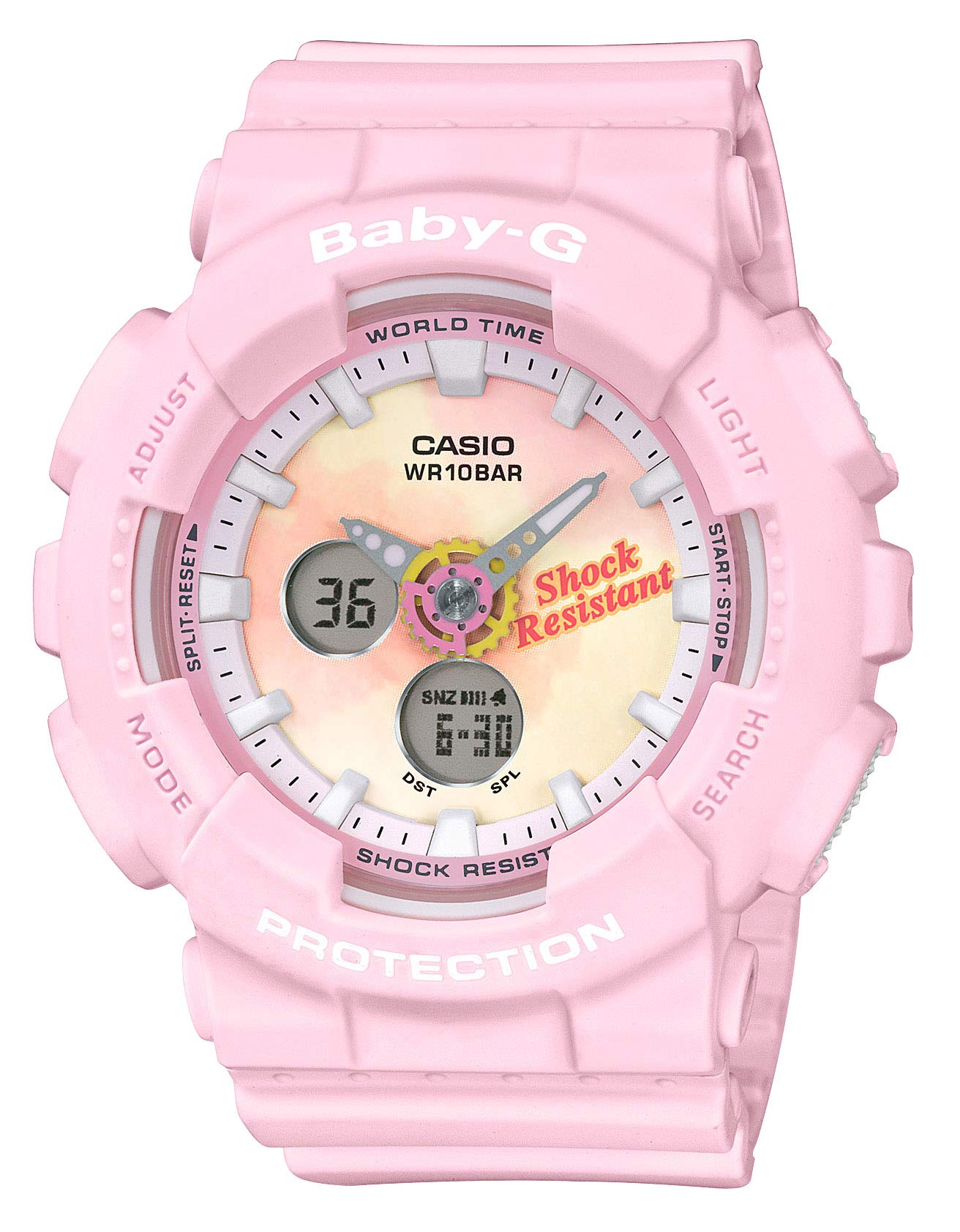 

Часы Babygie Летний градационный циферблат розовый [Casio] [] BA-120TG-4AJF женские
