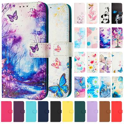 Luksusowe etui z klapką ze skóry dla Xiaomi 11 Lite 5G NE, pokrowiec z klapką na dla Xiomi 11T Mi 11 Ultra Pro, portfel, etui z kwiatami, skorupa