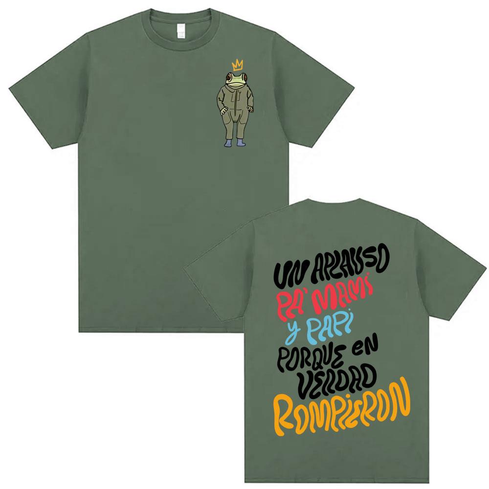 

Bad Bunny Debi Tirar Mas Fotos DTMF Printed T-Shirts Men Women Harajuku Short Sleeve Y2k T Shirts High Quality Oversized T Shirt 4XL