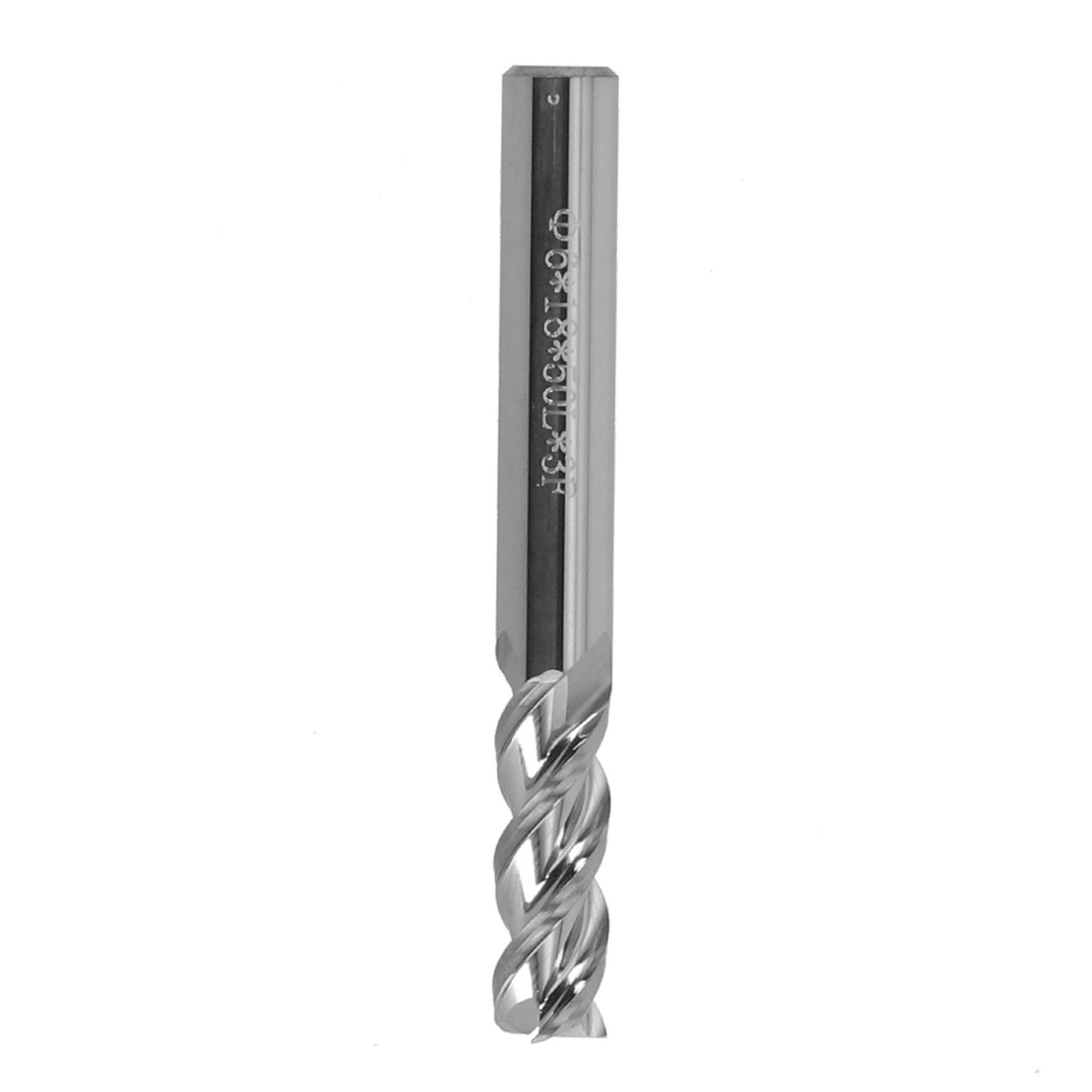 

Carbide End Mill with a 6mm Shank Precision Engineering Tool Suitable for Engraving Machines and High Speed Mills 6x18mm