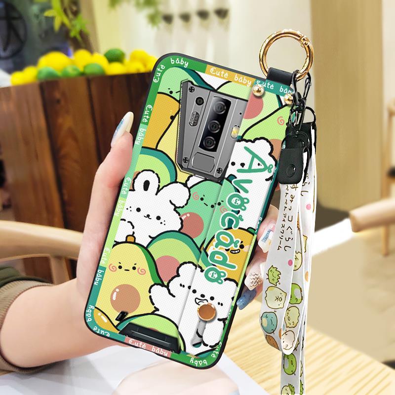 Fashion Design Durable Phone Case For Blackview BV6900 Shockproof Back Cover Cute Kickstand Phone Holder Soft case Ring
