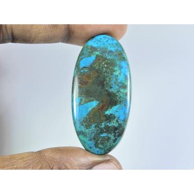 21X45X05MM Natürlicher Shattuckit Ovale Form Cabochon Loser Edelstein 60Cts. D-143