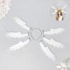 Cosplay Hair Clip With Feather Ears Honkai Star Rail Sunday Robin Fans Sweet Gothic Style Anime Convention Accessory