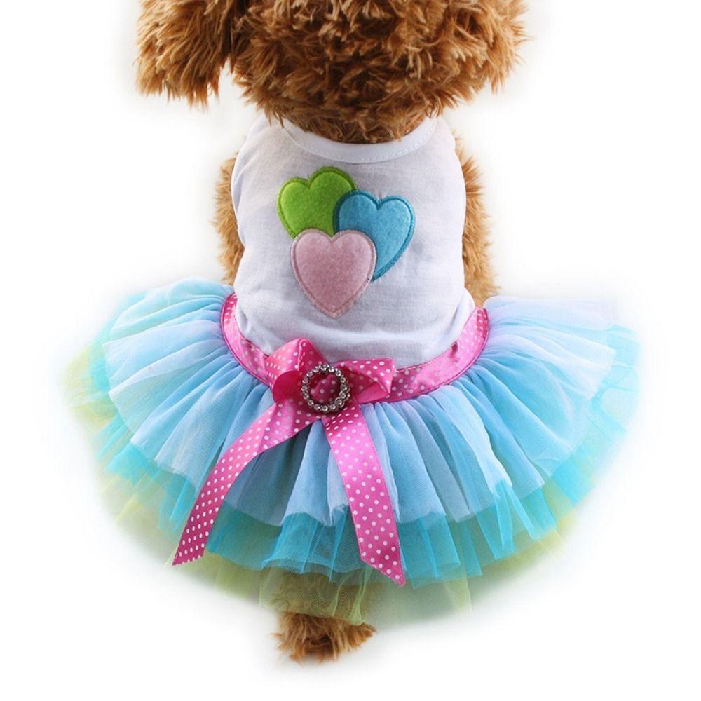Breathable Pet  Princess Dress Soft Pet Skirt Fashion Sweet Dog Skirt  Pet Supplies
