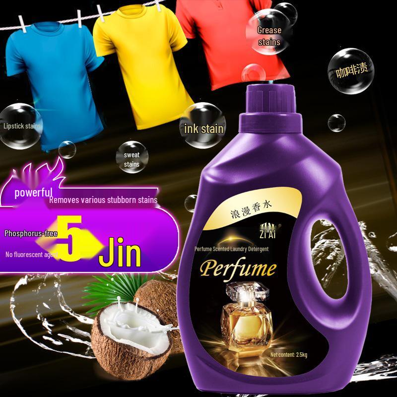 All-in-One Perfumed Laundry Detergent - 5kg for Machine & Hand Wash, Deep Cleaning & Care