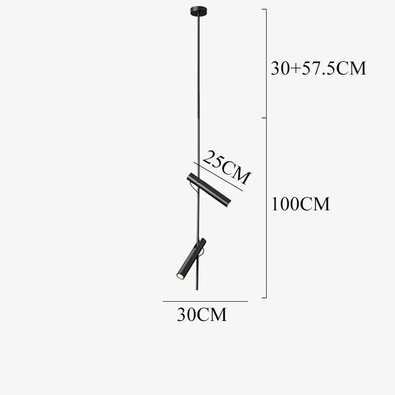 Retro LED pendant light modern minimalist rotating angle light living room bedroom shop decoration bedside lighting floor lamp