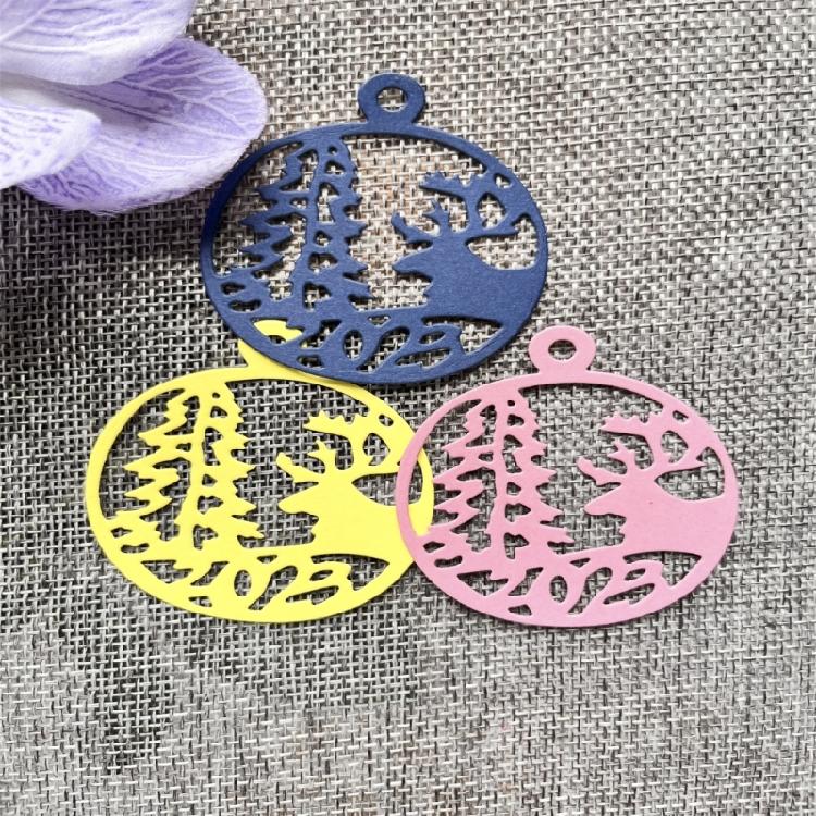 Christmas Themed Cutting Dies Carbon Steel Embossing Die Cut Templates For Scrapbooking Photo Album Planner Decoration
