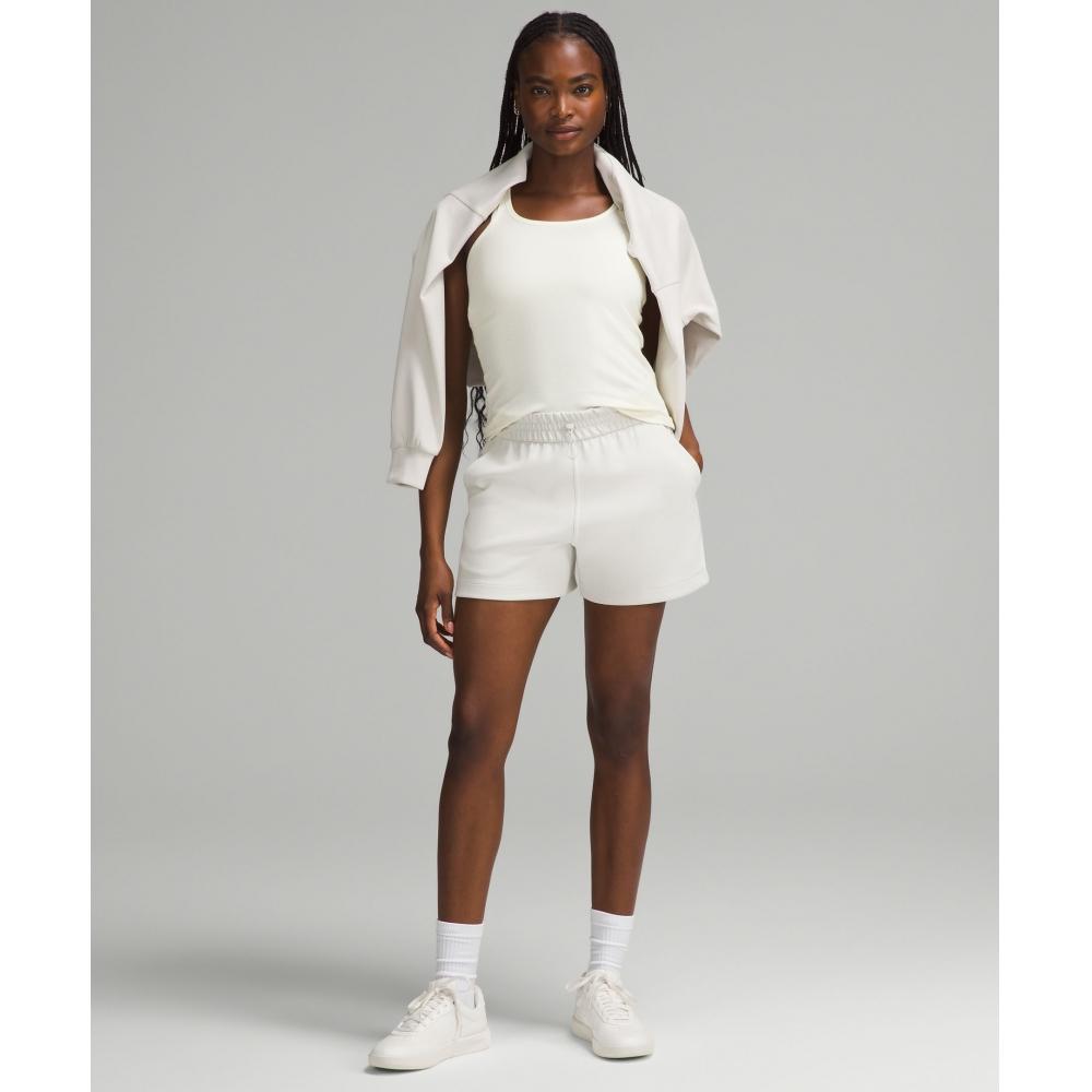 Lululemon Softstreme High Rise Short 4  Bone