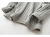 Thick Plus-Size Velvet-Lined Long-Sleeve Ribbed Cotton T-Shirt - Korean Style