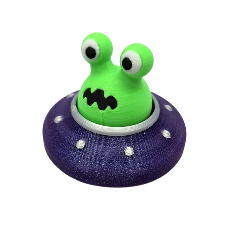 

Инопланетный НЛО Клики Игрушка-непоседа 3D-печать Снятие тревоги Декомпрессионная игрушка-непоседа Домашнее украшение Орнамент Новинка Подарки