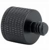 Adapter sleeve reduction 1/4" to M5 tripod black for 20 mm tripod