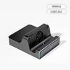 3 Port Adapter Docking Station for Game Consoles with Cooling System Stable Base Plugs Play Functionality