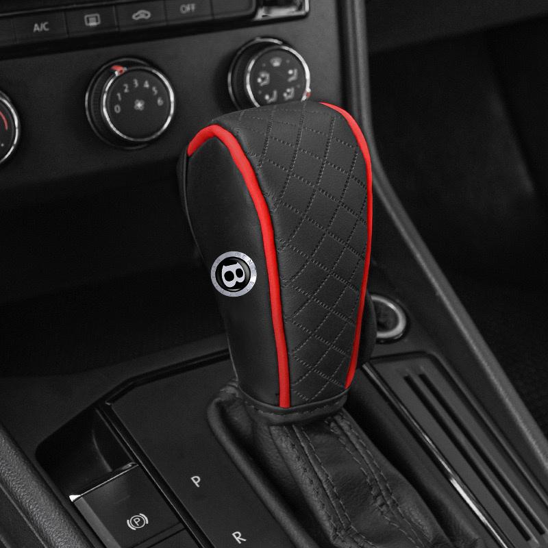

Car Gear Shift Protector Perforated Cowhide Breathable Cover for New Bentley Flying Hurtling Spur Continental GTBentaygaMulsanne
